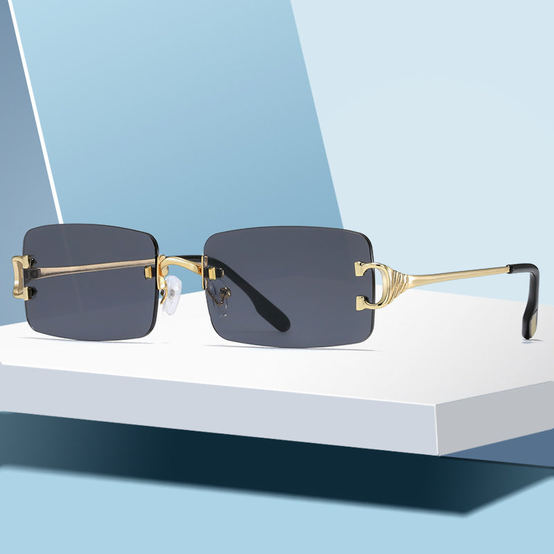 Special Frameless Trendy Men's And Women's Sun Glasses