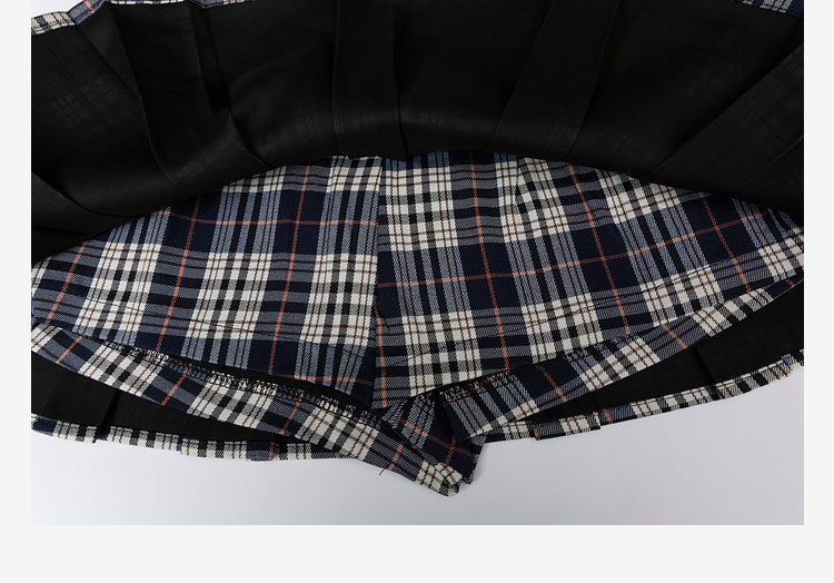 American Plaid A-line Skirt For Women